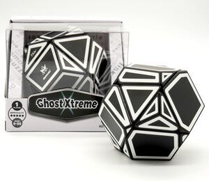 Project Genius Ghost Xtreme Speed Cube, 3x3 Speed Cube, One-player Brain Teasers
